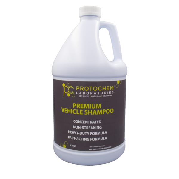 Protochem Laboratories Concentrated Vehicle Shampoo, 1 gal., PK4 PC-88C-1